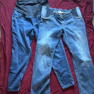 Isabel Maternity by Ingrid & Isabel & Sonoma Blue Jean Maternity Jeggings